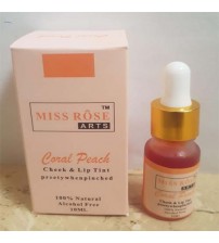 Miss Rose Lip & Cheek Tint Coral Peach